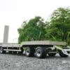 LESU 1/14 truck tail hook connection hanging metal small tire engineering truck carriage semi-trailer model LS-A0001 RCLESU Tamiya