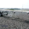 LESU 1/14 truck 40 foot trailer container semi-trailer Tamiya Maersk container frame metal model LS-20140509 RCLESU Tamiya tractor