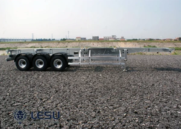 LESU 1/14 truck 40 foot trailer container semi-trailer Tamiya Maersk container frame metal model LS-20140509 RCLESU Tamiya tractor