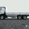LESU 1/14 low-bed Hino700 6X4 flatbed truck chassis transport vehicle high torque electric model LS-20130009 RCLESU Tamiya truck