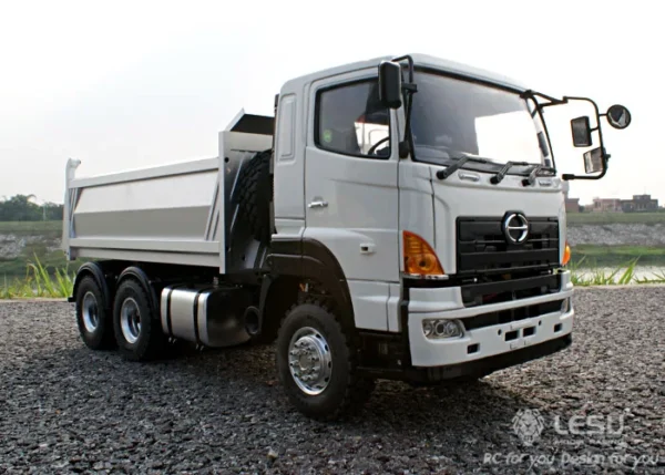 HTB1sAsYJWSWBuNjSsrbq6y0mVXaZ-1.webp LESU 1/14 truck Hion700 full drive 6X6 hydraulic dump truck high torque electric model model LS-20130004 RCLESU Tamiya truck