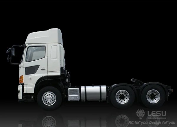 LESU 1/14 truck Hino700 6X4 tractor metal chassis high torque electric model LS-20130007 RCLESU Tamiya truck 1 order