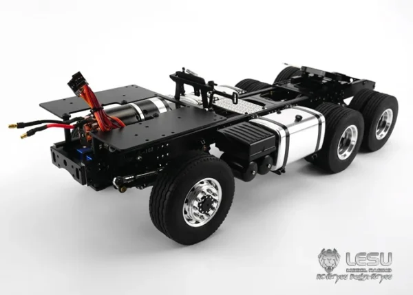LESU 1/14 truck Scania R620 R470 full drive 6X6 metal chassis frame high torque electric model LS-20130011-B RCLESU Tamiya tractor