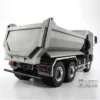 LESU 1/14 MAN 6X6 Hydraulic Cylinder RC Dumper Truck Tipper Metal Chassis Lock Differential Axles Light Sound ESC