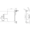 Herlea 95KG thrust 40kw output motor for Multi-rotor or ultralight aircraft combo w/100V/300A ESC & propeller