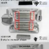 O1CN01OwJiv01vmyTuUDmNZ_59356216-1.webp LESU 1/14 truck Scania R730 front face net bumper set Tamiya tractor R620 R470 aluminum alloy metal upgrade accessory