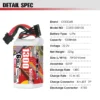 CODDAR 1300mAh 6S1P 22.2V 130C Lipo Battery With XT60 (8 X PACK)