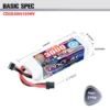 Sc0670a51b2d64bb2a1ac3503a979322aD-1.webp CODDAR 3000mAh 3S1P 11.4V 120C Lipo Battery With XT60 (8 X PACK)