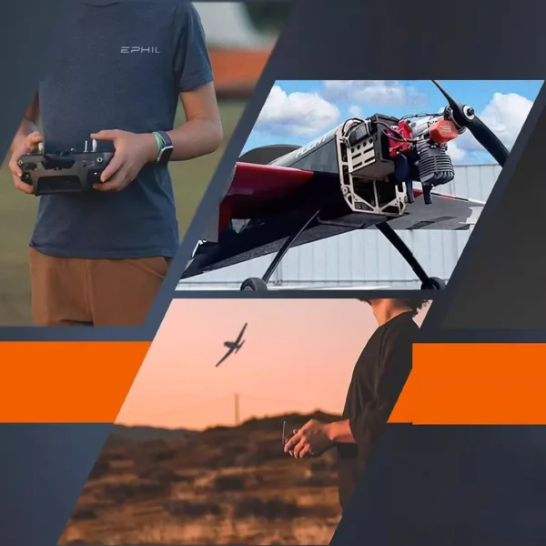 EPHIL X-38cc-R PRO model aircraft gasoline engine electric start single cylinder two stroke rear fixed wing