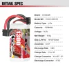 Se423c76f5d134f76aed32f8a3d06b397x-1.webp CODDAR 1300mAh 4S1P 14.8V 130C Lipo Battery With XT60 (10 X PACK)