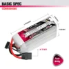 CODDAR 5500mAh 8S 29.6V 80C Lipo Battery With XT90 (2 X PACK)