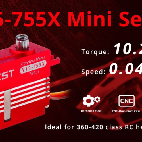 X15-755X_EN1024X575PX_1024x1024-1.jpg KST X15-755X 40g Weight DC7.4V Voltage Motor Aluminum Alloy Servo (8 X PACK)