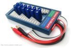 AUSTARS MPA4-Multi-Port Safe Parallel Adaptor (JST-XH/EH) with HD 3.5 mm Gold Connector 2-8S