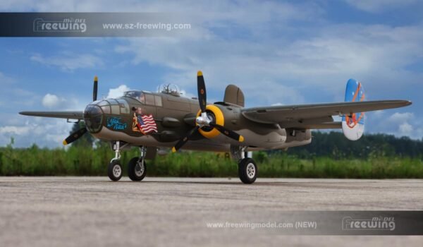 Freewing FlightLine B-25J Mitchell 1600mm Wl Bomber- PNP Version