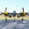 FlightLine RC P-38L Lightning Allied Green 1600mm (63 inch) Wingspan - PNP RC Airplane (Pre Order Only)